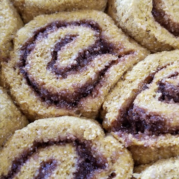 Pumpkin Cinnamon Streusel Buns