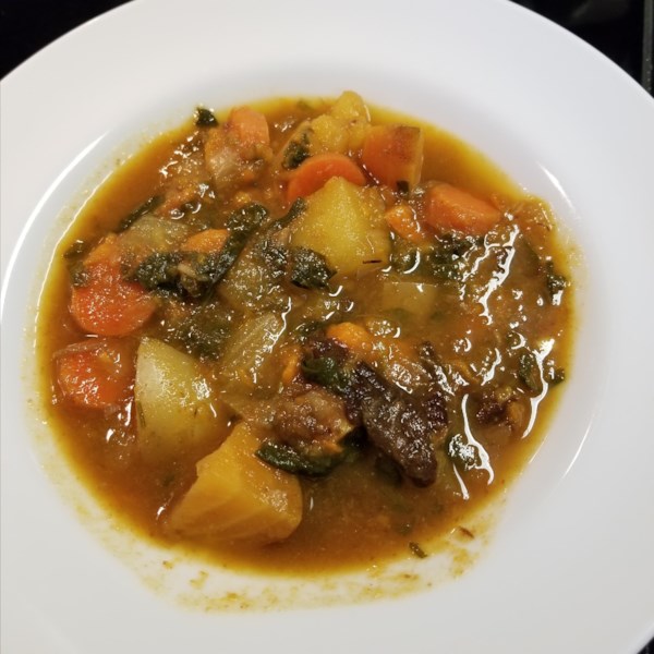 Autumn Seitan and Vegetable Tagine